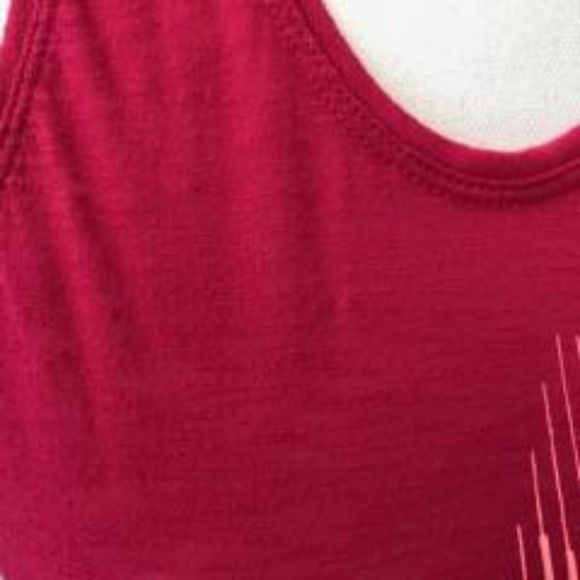Pink "fierce" old navy tank top - Picture 4 of 5